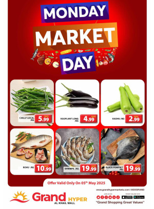 Monday Market Day - Grand Hyper Al Khail Mall