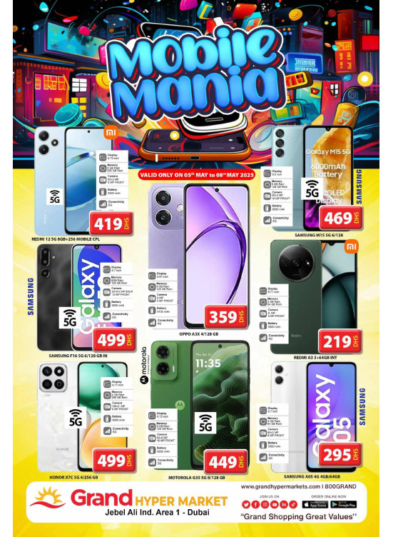 Mobile Mania - Grand Hypermarket Jebel Ali