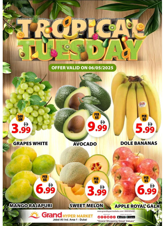 Fruitilicious Tuesday - Grand Hypermarket Jebel Ali