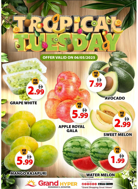 Fruitilicious Tuesday - Grand Hyper Muhaisnah
