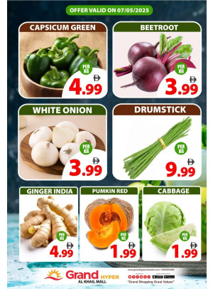 Veggie Wednesday - Grand Hyper Al khail Mall