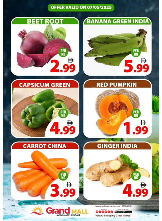 Veggie Wednesday - Grand Mall Sharjah