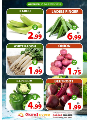 Veggie Wednesday - Grand Hyper Muhaisnah