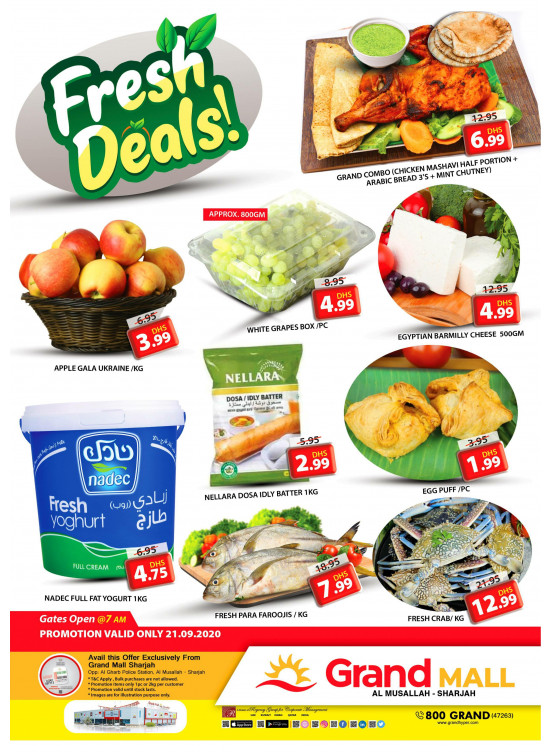 Fresh Deals - Grand Mall Sharjah