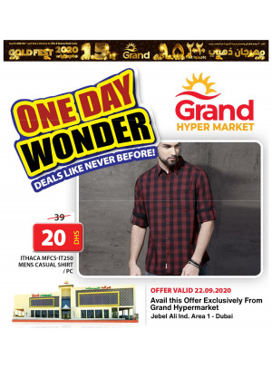 One Day Wonder - Grand Hypermarket Jebel Ali