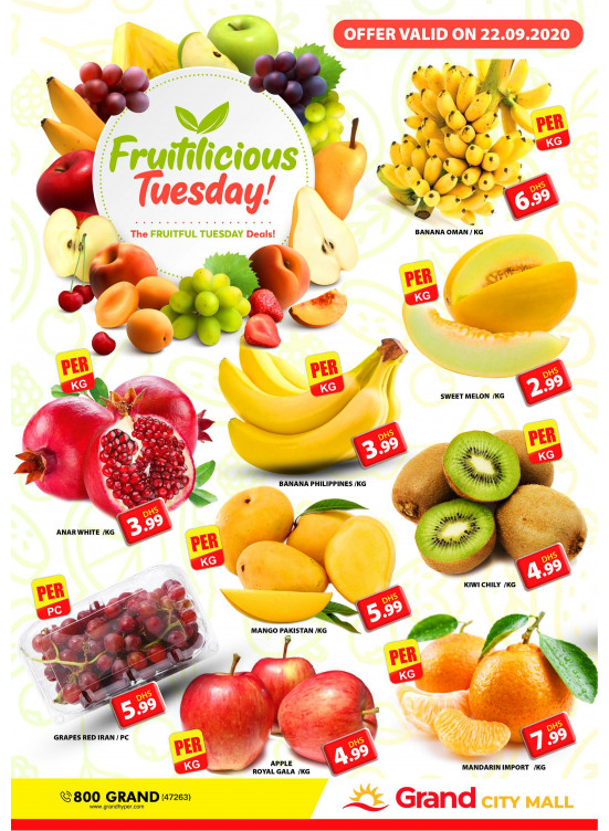 Sweet & Fruits Treats - Grand City Mall
