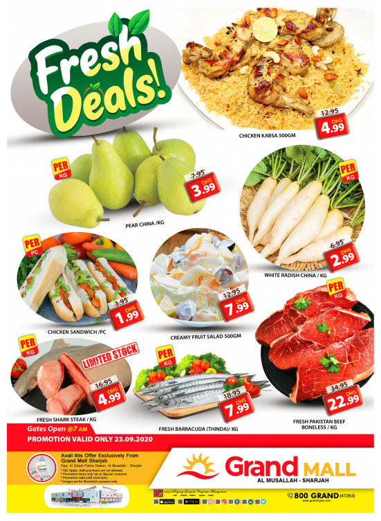 Fresh Deals - Grand Mall Sharjah