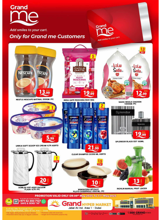 Grand Me Deals - Grand Hypermarket Jebel Ali