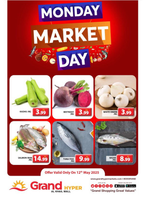 Monday Market Day - Grand Hyper Al Khail Mall