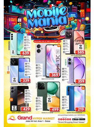 Mobile Mania - Grand Hypermarket Jebel Ali