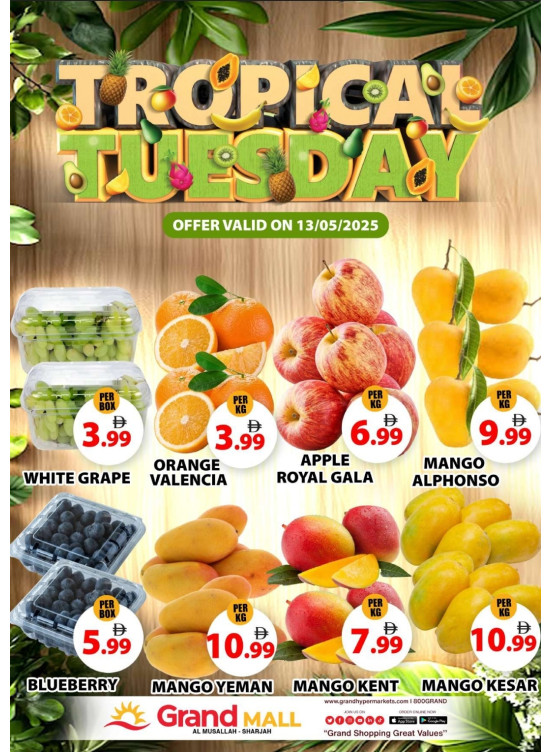 Fruitilicious Tuesday - Grand Mall Sharjah
