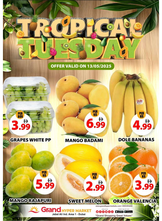 Fruitilicious Tuesday - Grand Hypermarket Jebel Ali
