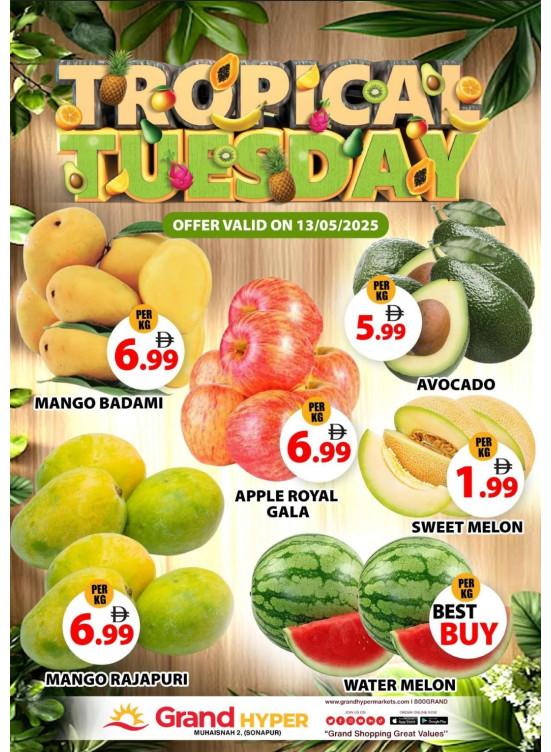 Fruitilicious Tuesday - Grand Hyper Muhaisnah