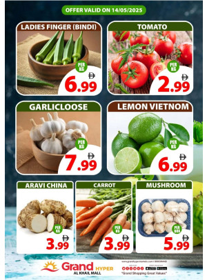 Veggie Wednesday - Grand Hyper Al khail Mall