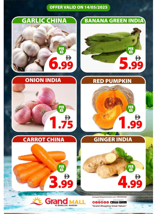 Veggie Wednesday - Grand Mall Sharjah