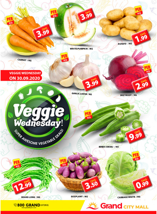 Veggie Wednesday - Grand City Mall