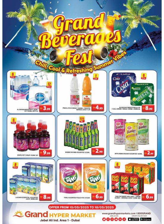 Grand Beverages Feast - Wasl Village, Dubai