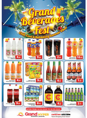 Grand Beverages Feast - Grand Hyper Muhaisnah