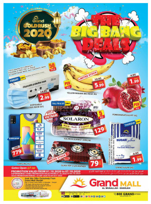 The Big Bang Deals - Grand Mall Sharjah