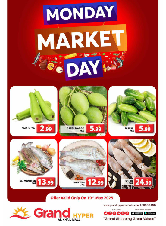 Monday Market Day - Grand Hyper Al Khail Mall
