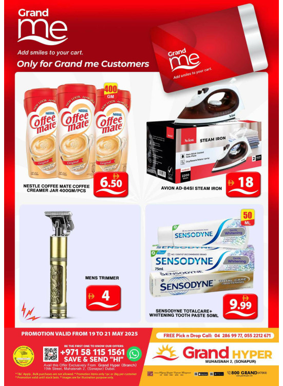 Grand Me Deals - Grand Hyper Muhaisnah