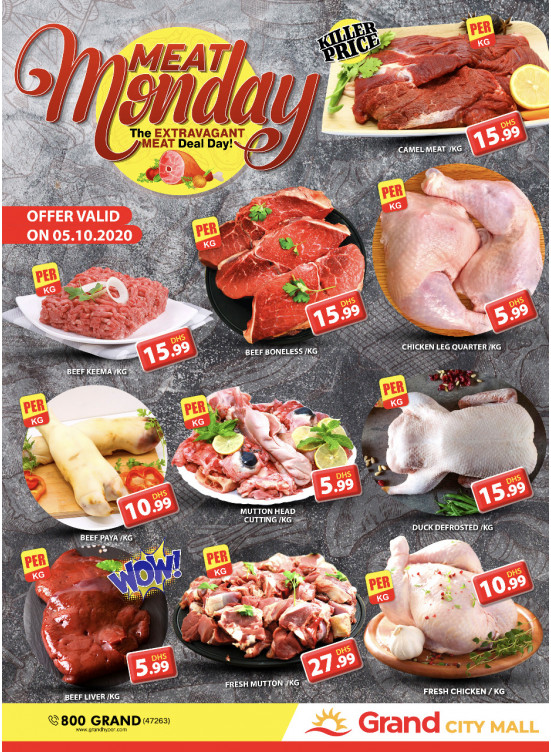 Meat Monday - Grand City Mall
