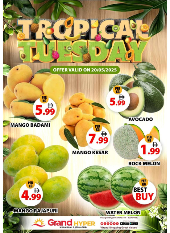 Fruitilicious Tuesday - Grand Hyper Muhaisnah