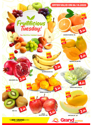 Fruitilicious Tuesday - Grand Hyper Al Khail Mall