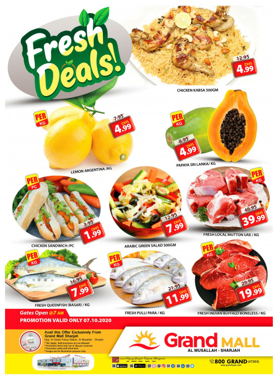 Fresh Deals - Grand Mall Sharjah