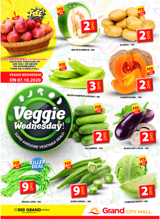 Veggie Wednesday - Grand City Mall