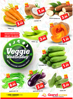Veggie Wednesday - Grand Hyper Muhaisnah