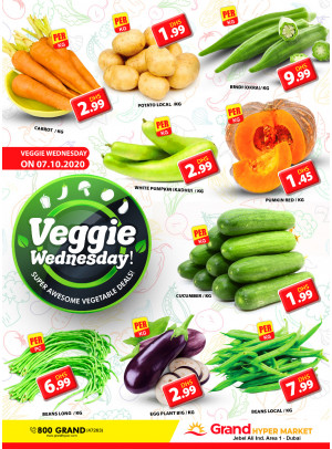 Veggie Wednesday - Grand Hypermarket Jebel Ali