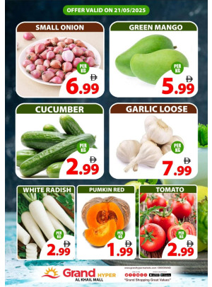Veggie Wednesday - Grand Hyper Al khail Mall