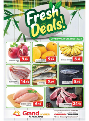 Fresh Deals - Grand Hyper Al Khail Mall