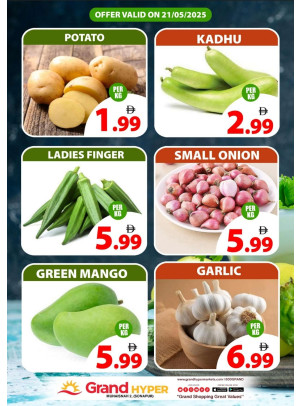 Veggie Wednesday - Grand Hyper Muhaisnah