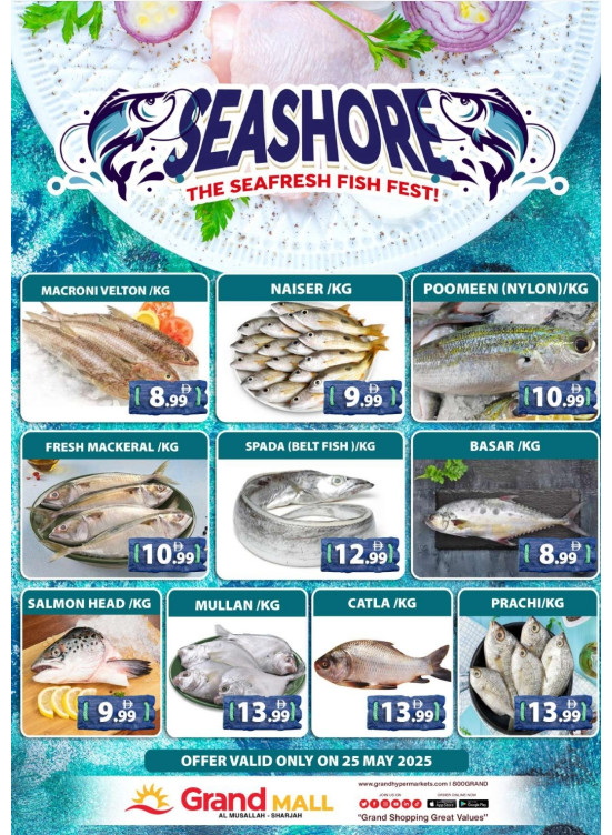 Seafood Sunday - Grand Mall Sharjah