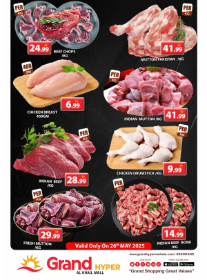 Meat Monday - Grand Hyper Al Khail Mall