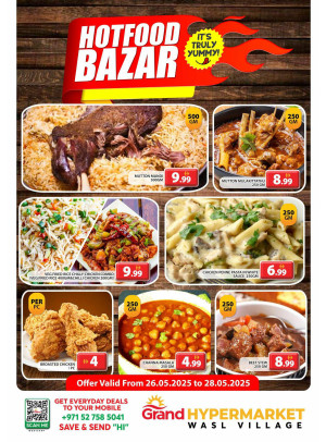 Hotfood Bazar - Wasl Village, Dubai