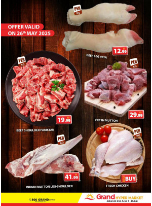 Meat Deals - Grand Hypermarket Jebel Ali