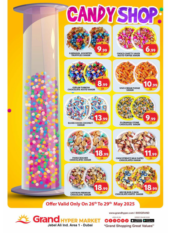 Candy Shop - Grand Hypermarket Jebel Ali