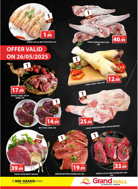 Meat Monday - Grand Mall Sharjah