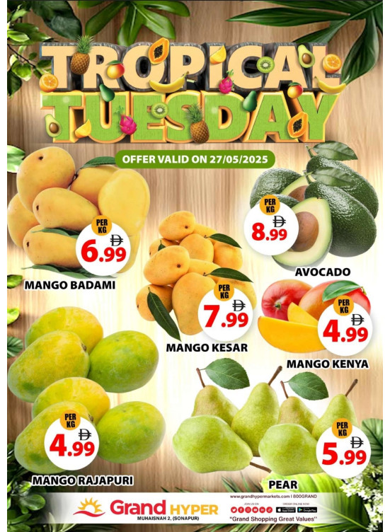 Fruitilicious Tuesday - Grand Hyper Muhaisnah