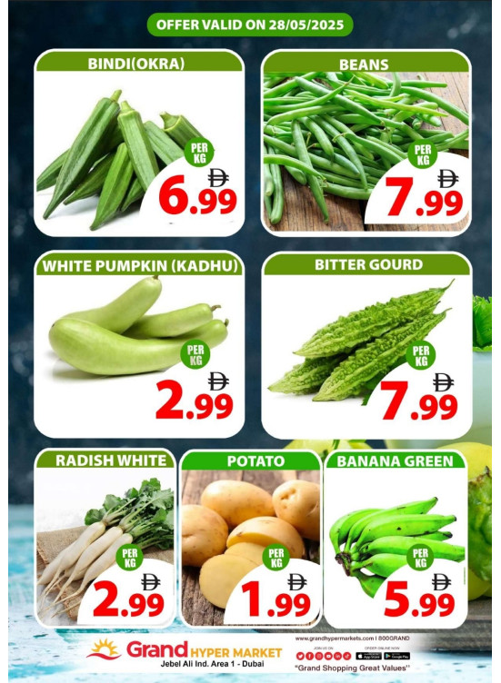 Veggie Wednesday - Grand Hypermarket Jebel Ali
