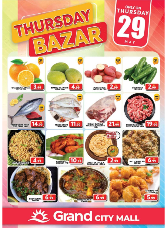 Thursday Bazar - Grand City Mall