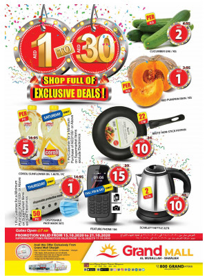 Shop Full Of Exclusive Deals - Grand Mall Sharjah