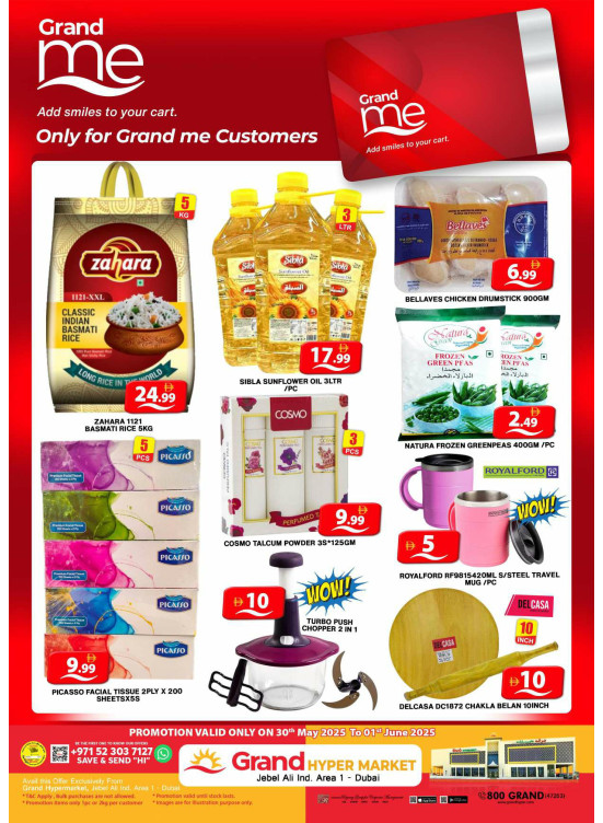 Grand Me Deals - Grand Hypermarket Jebel Ali