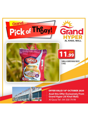 Pick of The Day - Grand Hyper Al Khail Mall