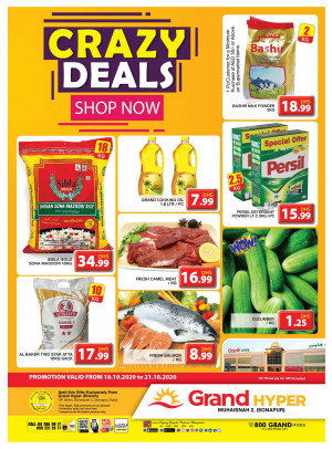 Crazy Deals - Grand Hyper Muhaisnah