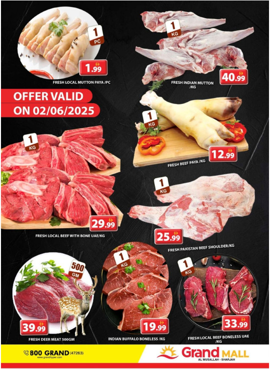 Meat Monday - Grand Mall Sharjah