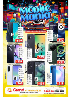 Mobile Mania - Grand Hypermarket Jebel Ali